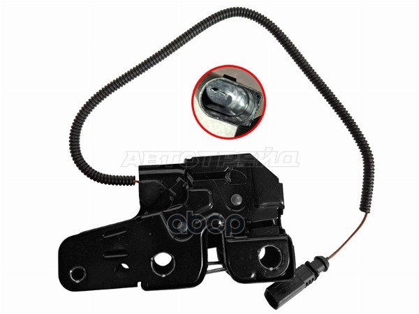 Замок капота Volkswagen Polo 01-09 / Caddy 03-15 Sat арт. ST-135-0050