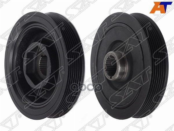 Шкив коленвала Honda Accord 02-08 / Civic 08-12 Sat арт. ST-13810-PNA-003