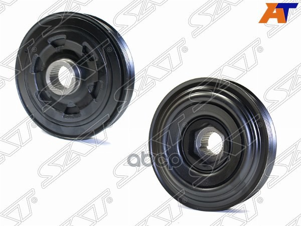 Шкив коленвала Honda Accord 02-08 / Civic 05-12 Sat арт. ST-13810-RBD-E01