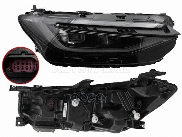 Фара Chery Arrizo 8 22- (Справа/ LED/ С электрокорректором) Sat арт. ST-13-CHARZR