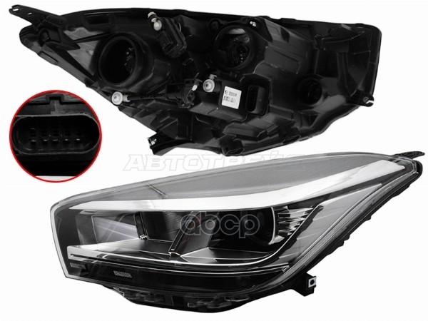 Фара Chery Tiggo 4 Pro 20- (Слева/ Галоген/ С электрокорректором) Sat арт. ST-13-CHTG4PRL