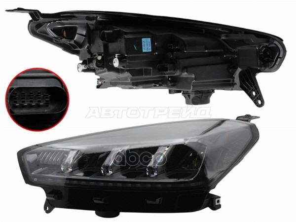 Фара Chery Tiggo 4 24- / Tiggo 7 Pro Max 24- (Слева/ LED/ С электрокорректором) Sat арт. ST-13-CHTG7PROMXL