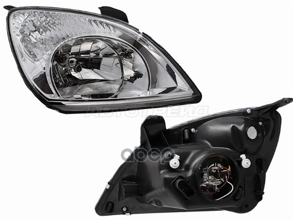 Фара Chery Tiggo T11 05-13 (Справа/ Галоген/ Ручная регулировка) Sat арт. ST-13-CHTGT11R