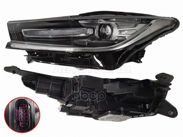 Фара Exeed TXL 20- (Слева/ LED/ С электрокорректором) Sat арт. ST-13-EXTXLL