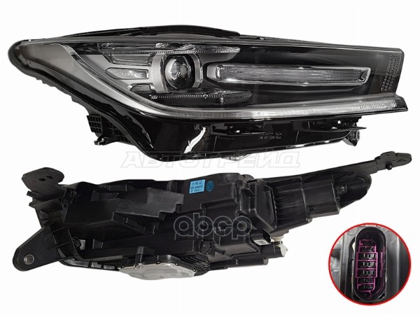 Фара Exeed TXL 20- (Справа/ LED/ С электрокорректором) Sat арт. ST-13-EXTXLR