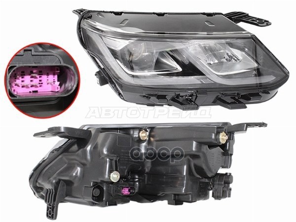 Фара Geely Coolray 18- / Belgee X50 23- (Справа/ LED/ ДХО/ С электрокорректором) Sat арт. ST-13-GLCRLDR