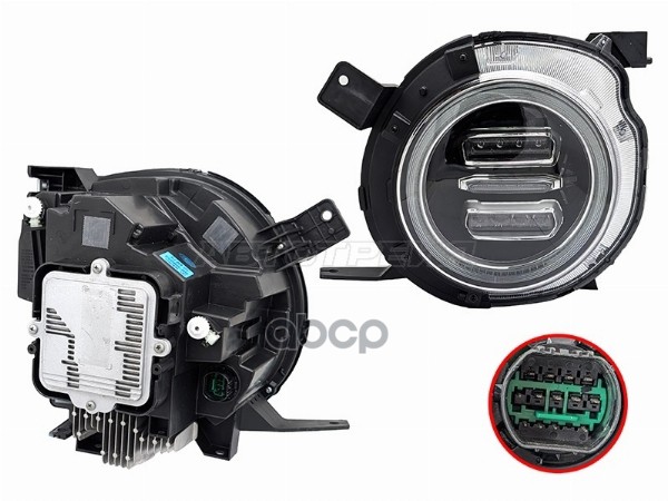 Фара Haval Dargo 22- (Справа/ LED/ С электрокорректором) Sat арт. ST-13-HDRGR