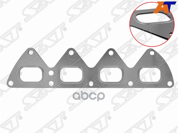 Прокладка выпускного коллектора Nissan Almera 12-19 / Renault Kangoo 97-16 K4J700;K4J710;K4J711;K4J7 Sat арт. ST-14036-00Q0C
