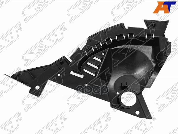 Защита Бампера Renault Logan Stepway 18- / Sandero Stepway 18-22 (Слева) Sat арт. ST-150-0019