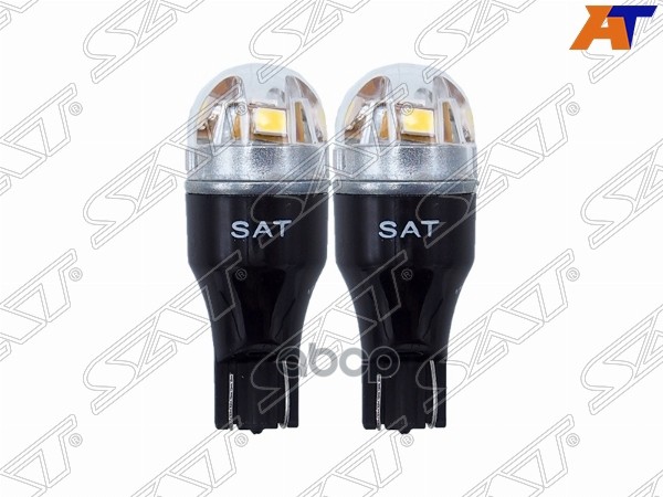Лампа (W16W T16/ LED/ Комплект/ 1.4W/150LM Canbus 6000-6500K белая) Sat арт. ST-175-0058