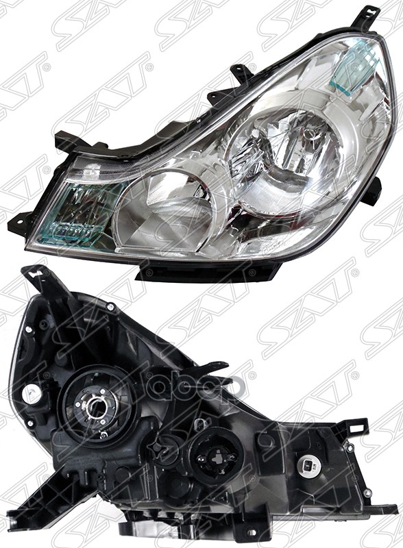 Фара Nissan Wingroad 05-18 (Слева/ Галоген/ Ручная регулировка) Sat арт. ST-17-77L
