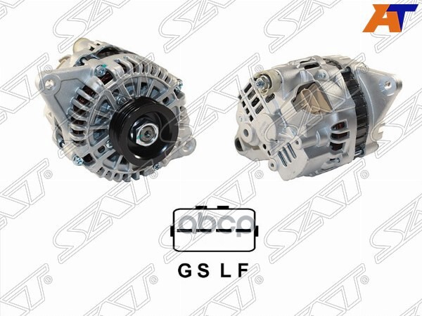 Генератор MMC ASX/COLT 1.1-1.5 04-12/LANCER X 1.5 08-3A91/4A90/ 4A91 12V 85A Sat арт. ST-1800A123