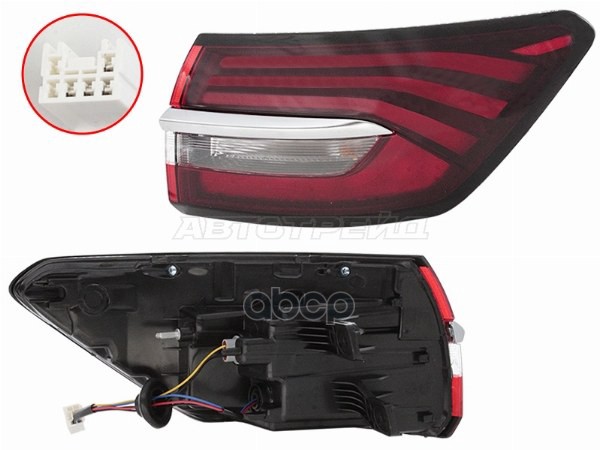 Фонарь задний Geely Coolray 18-24 / Belgee X50 23- (Справа/ LED) Sat арт. ST-18-GLCRR