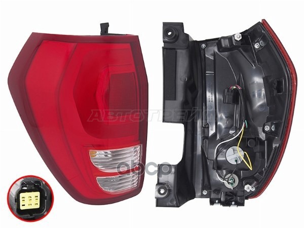 Фонарь задний Haval H9 15-24 (Слева/ Снизу) Sat арт. ST-18-GWHH9DL