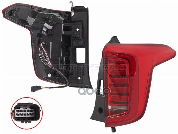 Фонарь задний Haval Jolion 20-24 (Справа) Sat арт. ST-18-HVJLR