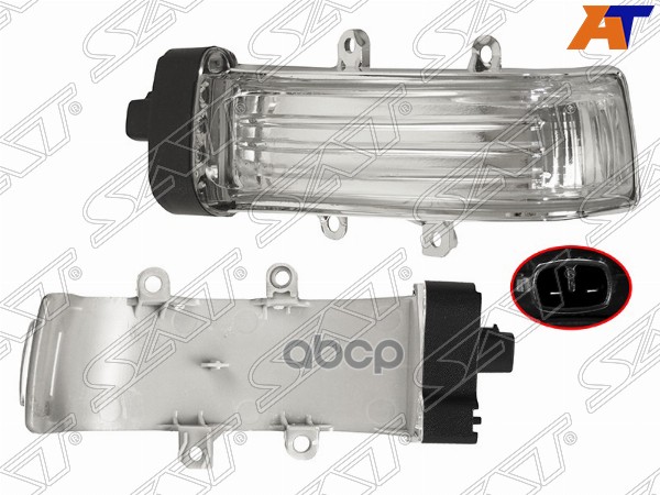 Поворот в зеркало (Слева) Toyota Noah 07-13 / Ractis 05-10 Sat арт. ST-202-0011