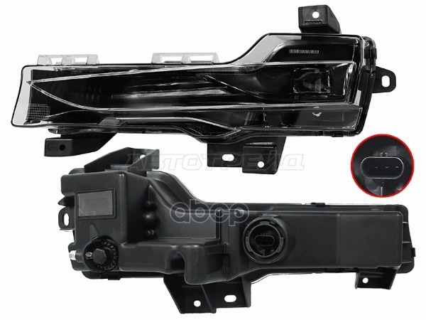 Фара противотуманная (Слева) Tesla Model 3 17-23 / Model Y 19-25 Sat арт. ST-20-TSLMD3-EL