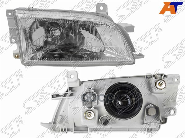 Фара Toyota Caldina (T190) 96-97 (Справа/ хром. вертикальное крепление) Sat арт. ST-21-16CR