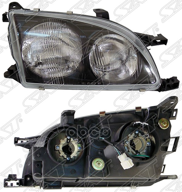 Фара Toyota Avensis (T220) 97-00 / Caldina (T210) 97-99 (Справа/ Галоген/ Ручная регулировка) Sat арт. ST-212-1187R