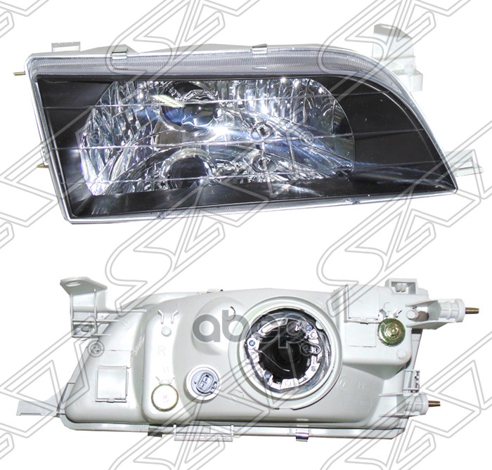 Фара Toyota Corolla (E100) 97-00 (Справа/ чёрная) Sat арт. ST-212-1193BR