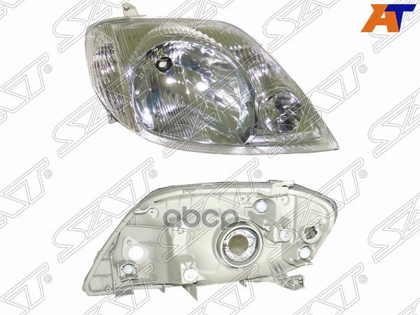 Фара Toyota Corolla (E120) 00-02 / Corolla Fielder 00-02 (Справа/ Ручная регулировка) Sat арт. ST-212-11B5R