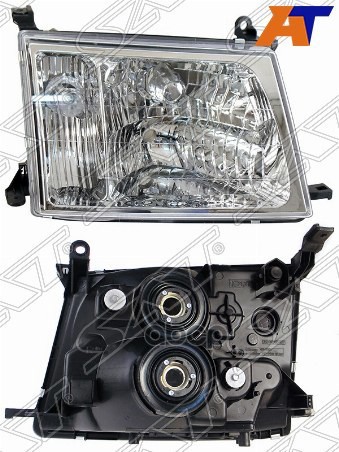 Фара Toyota Land Cruiser (J100) 98-02 (Справа/ Галоген/ Ручная регулировка) Sat арт. ST-212-11C1R
