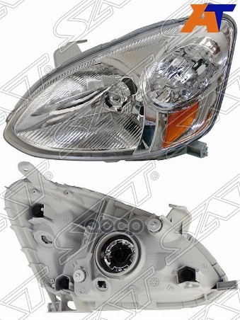 Фара Toyota Echo 02-05 / Platz 02-05 (Слева/ Галоген/ Ручная регулировка) Sat арт. ST-212-11C8L