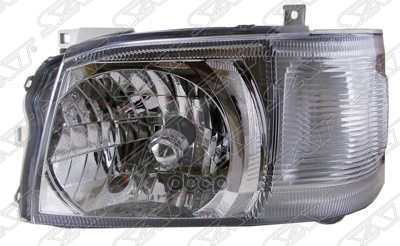 Фара Toyota Hiace 04-10 (Слева/ Галоген/ Ручная регулировка) Sat арт. ST-212-11H1L