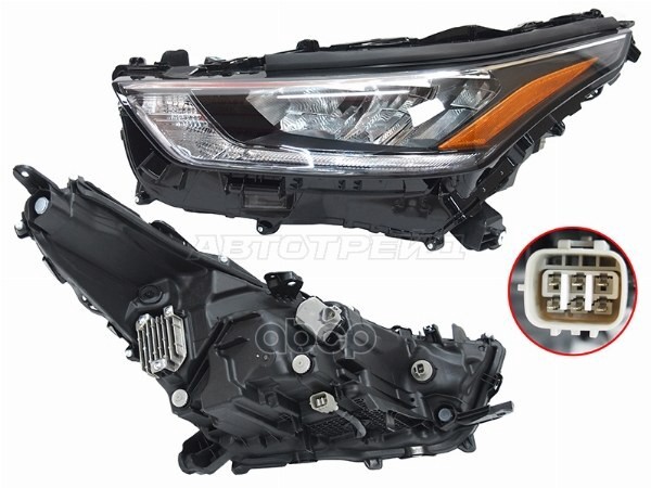 Фара Toyota Highlander 19- (Слева/ LED/ С электрокорректором) Sat арт. ST-212-11H4L