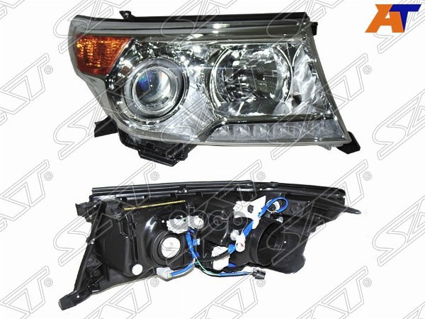 Фара Toyota Land Cruiser (J200) 12-15 (Справа/ Ксенон/Галоген/ С электрокорректором) Sat арт. ST-212-11M0R