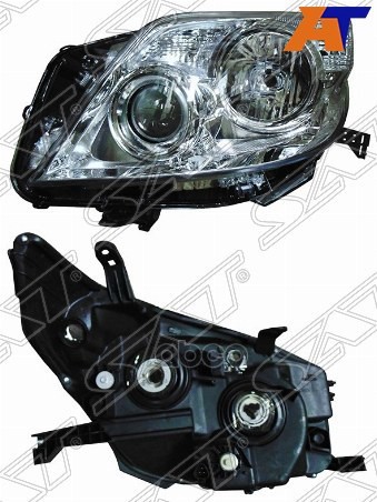 Фара Toyota Land Cruiser Prado (J150) 09-13 (Слева/ Галоген/ С электрокорректором) Sat арт. ST-212-11P8L