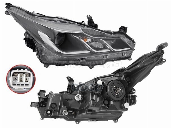 Фара Toyota Corolla (E210) 18-22 (Справа/ Галоген/ С электрокорректором) Sat арт. ST-212-11Y2R