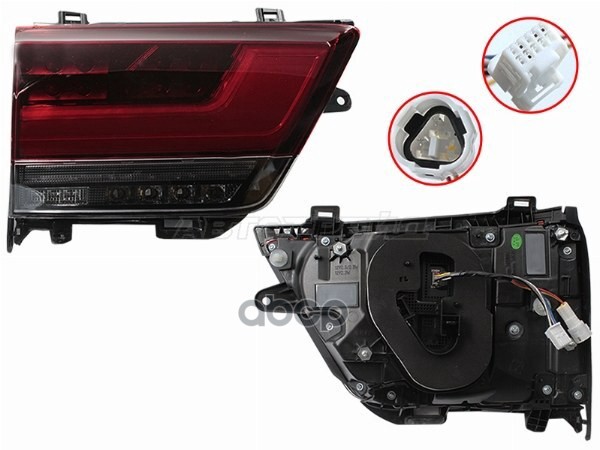 Фонарь в крышку багажника Toyota Land Cruiser (J300) 21- (Слева/ LED) Sat арт. ST-212-1357L