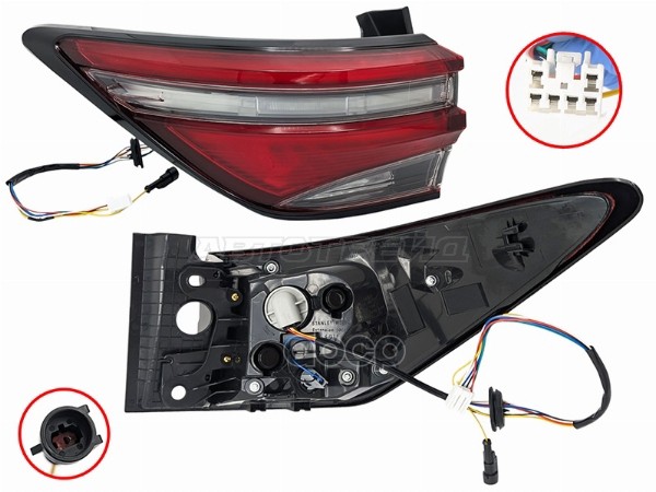 Фонарь задний Toyota Fortuner 20- (Слева) Sat арт. ST-212-19A2TL