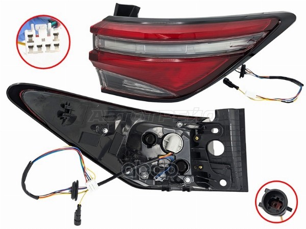 Фонарь задний Toyota Fortuner 20- (Справа) Sat арт. ST-212-19A2TR