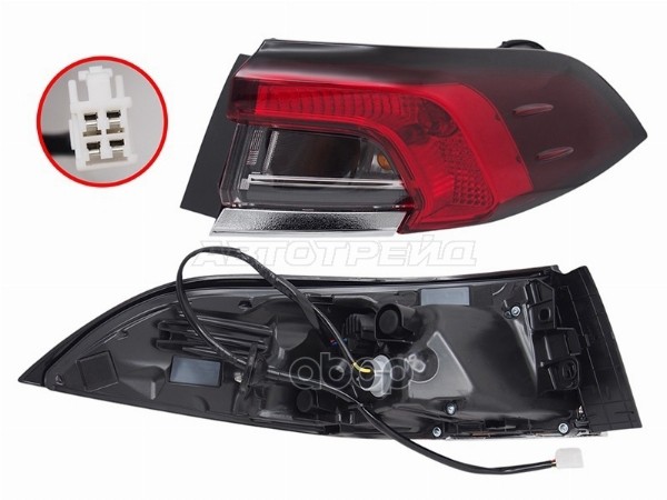 Фонарь задний Toyota Corolla (E210) 18-22 (Справа/ 4D SED) Sat арт. ST-212-19CRR