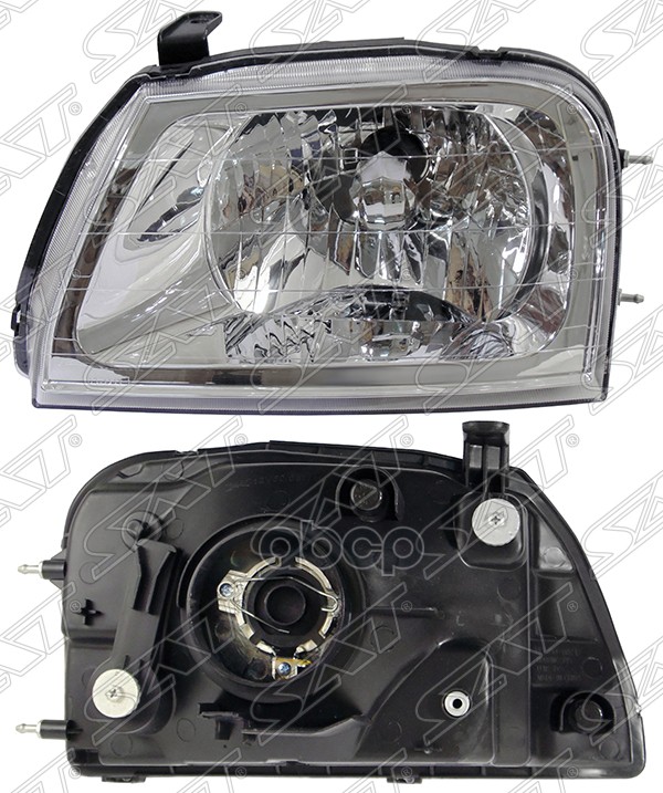 Фара Mitsubishi L200 96-05 (Слева/ Галоген/ Ручная регулировка) Sat арт. ST-214-1152L