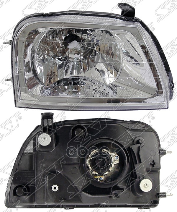 Фара Mitsubishi L200 96-05 (Справа/ Галоген/ Ручная регулировка) Sat арт. ST-214-1152R