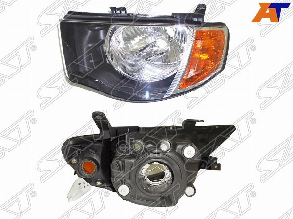 Фара Mitsubishi L200 07-14 / Triton 06-11 (Слева/ Галоген/ Ручная регулировка) Sat арт. ST-214-1180L