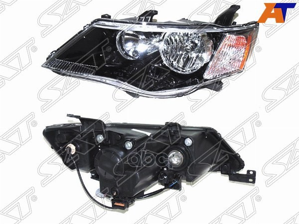 Фара Mitsubishi Outlander 05-09 (Слева/ Ксенон/Галоген/ С электрокорректором) Sat арт. ST-214-1188L-LEHM6