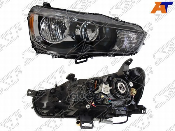 Фара Mitsubishi Outlander 09-12 (Справа/ Галоген/ С электрокорректором) Sat арт. ST-214-11R1R