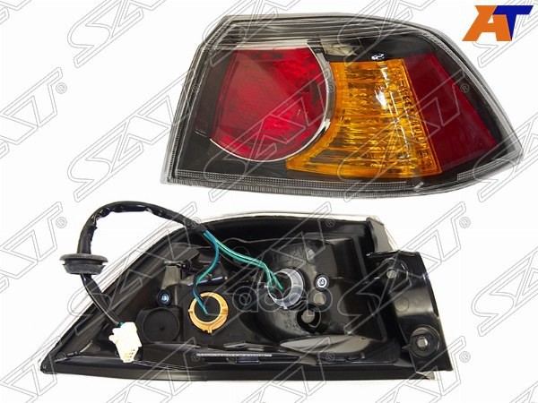 Фонарь задний Mitsubishi Lancer 07-17 / Lancer Evolution 07-17 (Справа/ чёрный) Sat арт. ST-214-19A9R-AE2C