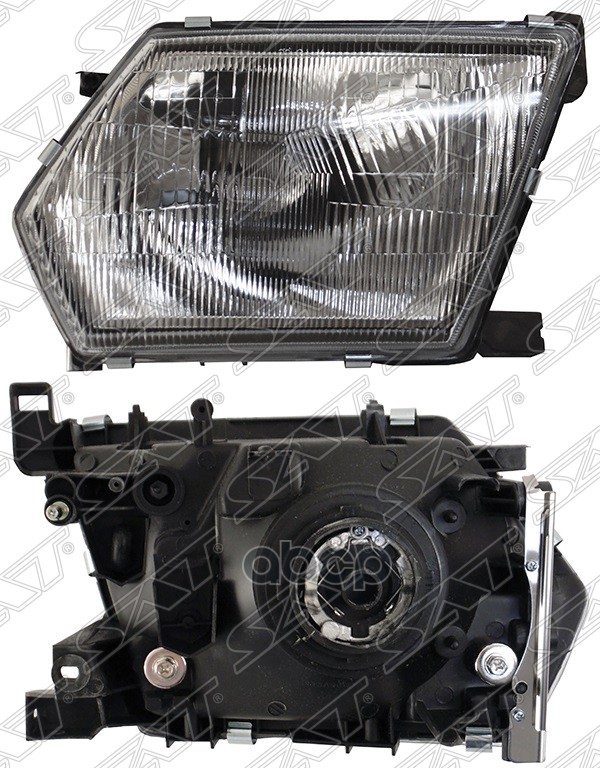 Фара Nissan Patrol 97-03 (Слева/ Галоген/ Ручная регулировка) Sat арт. ST-215-1176L