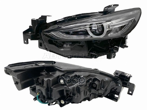 Фара Mazda 6 17- / Atenza 18- (Слева/ LED/ С электрокорректором) Sat арт. ST-216-11MD6L