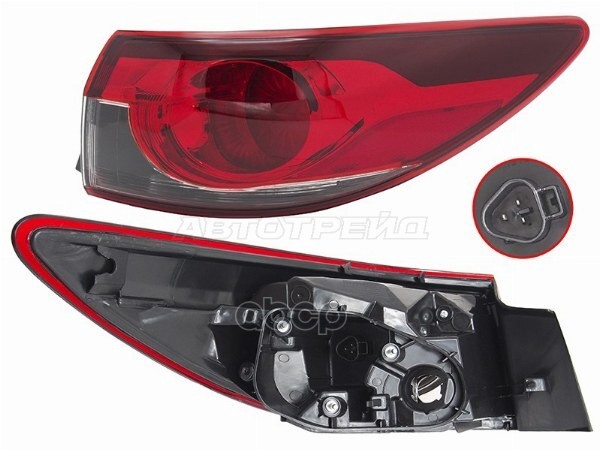 Фонарь задний Mazda 6 12-15 / Atenza 12-14 (Справа/ LED) Sat арт. ST-216-1996R-UE