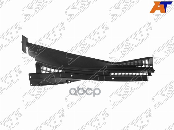 Решетка стеклоочистителя (жабо) Mitsubishi Lancer 02-10 (Справа/ LHD) Sat арт. ST-218-0028