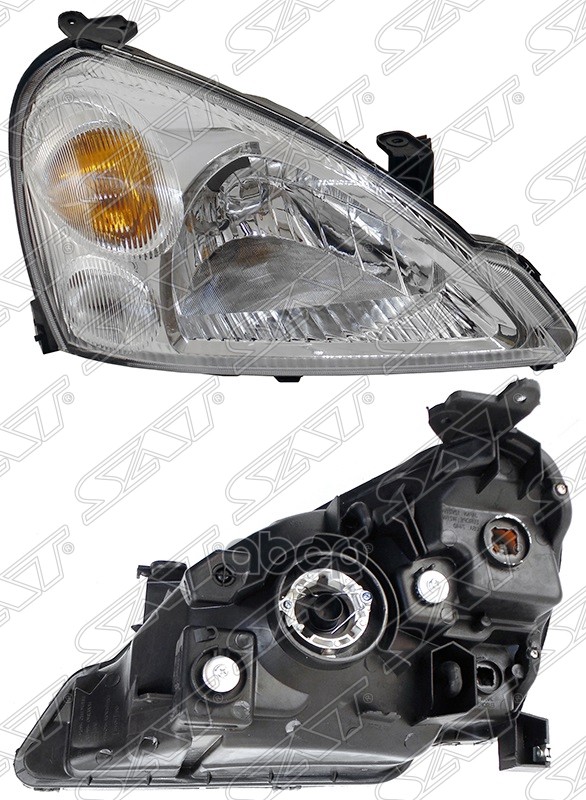 Фара Suzuki Aerio 03-07 / Liana 04-07 (Справа/ Галоген/ Ручная регулировка) Sat арт. ST-218-1127R