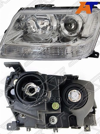 Фара SUZUKI ESCUDOVITARA 05- под ксенон, ручная регулировка Sat арт. ST2181135L