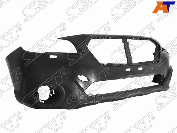 Бампер передний Subaru Outback 14-18 (Под омыватели фар/ С отверстием под крюк) Sat арт. ST-22-0038