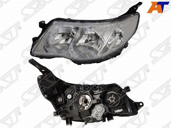Фара Subaru Forester 07-13 (Слева/ Ксенон/Галоген/ С электрокорректором) Sat арт. ST-220-1120L